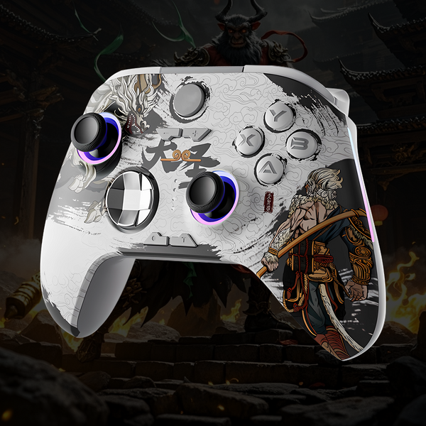 VERTEX XP1 Black Myth: Wukong Limited Edition RGB Controller - Dual Hall Effect (Joystick + Trigger)