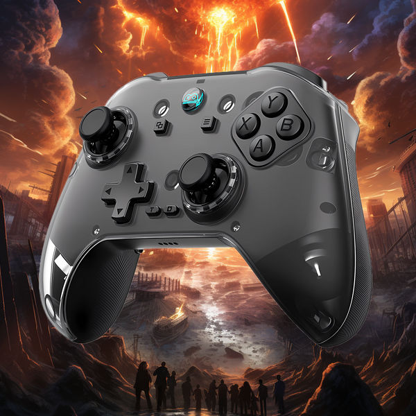 VERTEX M2 Pro Multiplatform Gaming Controller with Charging Dock, Hall Effect Joysticks and Triggers