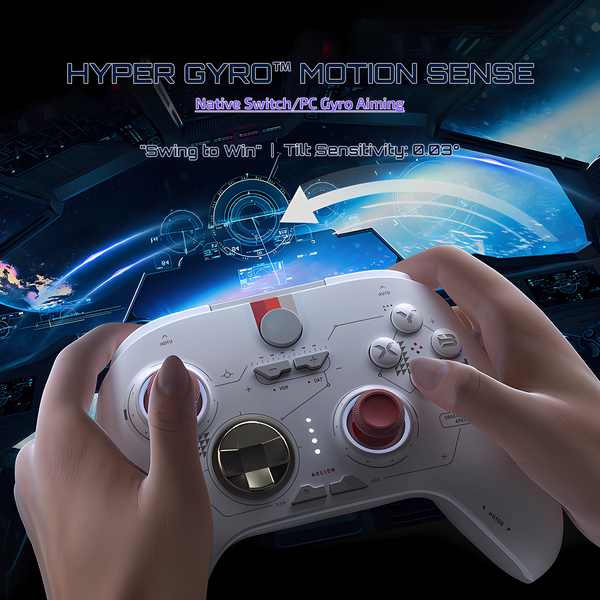 Vertex S06 Multiplatform Gaming Controller with Hall Effect Joysticks