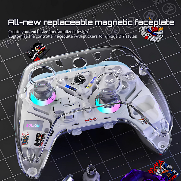 VERTEX S4 Multiplatform Gaming Controller with Charging Dock, Hall Effect Joysticks and Triggers